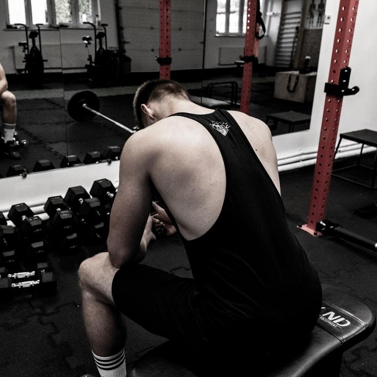 Professional gym interior with strength equipment