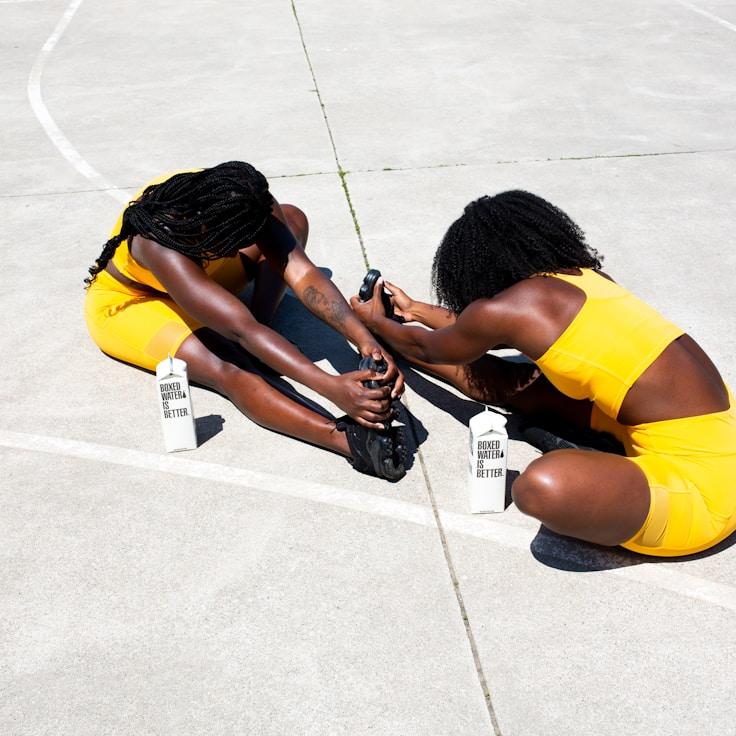 Group fitness class environment