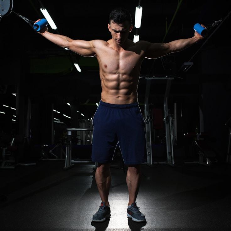 Wellness-focused fitness space with calm atmosphere